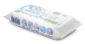 SILVER WATER кърпи със сребърна вода 60 бр./пакет - MK BS60