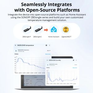 SONOFF Zigbee Temperature and Humidity Sensor - Accurate Monitoring