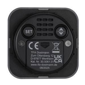 TFA Digital Thermometer Hygrometer - Monitor Indoor Climate / Kat.№30.5061.01