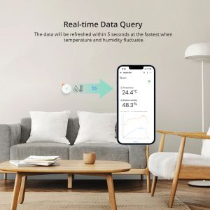 SONOFF Zigbee сензор за температура и влажност / Арт.№ SO SNZB-02P