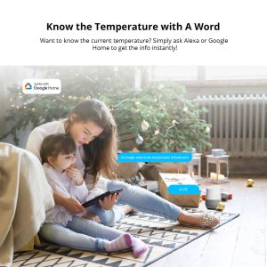 SONOFF Zigbee сензор за температура и влажност / Арт.№ SO SNZB-02P