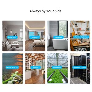 SONOFF Zigbee сензор за температура и влажност / Арт.№ SO SNZB-02P