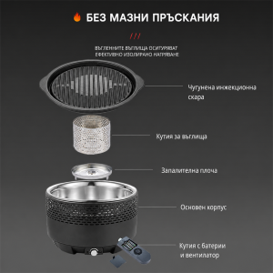 Бездимно барбекю