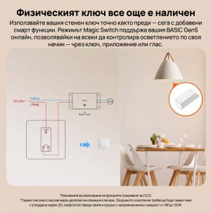 SONOFF Basic Gen5 Matter Over WiFi интелигентен ключ SO BASIC 1GS