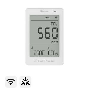 SONOFF AirGuard CO2 Matter Over Wi-Fi Air Quality Monitor / SO-SAWF-08P