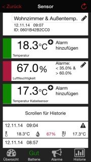 WEATHER HUB SmartHome Temperatur Monitor / Kat.№31.4001.02