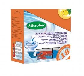 БРОС MICROBEC Препарат за септични ями 18x25 гр / Арт.№ BS-207_18