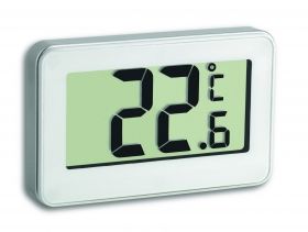 Дигитален термометър за външна и вътрешна температура и хладилник, бял / Арт.№30.2028.02